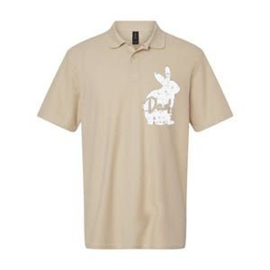 Dad Bunny Easter Day Cute Rabbit Daddy Papa Father Softstyle Adult Sport Polo