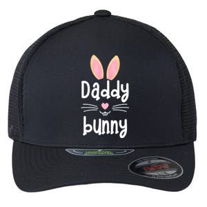 Daddy Bunny Ears Easter Family Matching Dad Father Papa Gift Flexfit Unipanel Trucker Cap