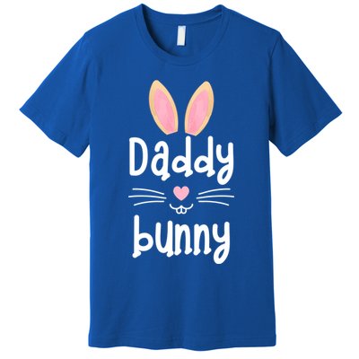 Daddy Bunny Ears Easter Family Matching Dad Father Papa Gift Premium T-Shirt