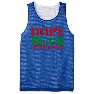 Dope Black Entrepreneur Gift Idea For Black Business Owners Gift Mesh Reversible Basketball Jersey Tank