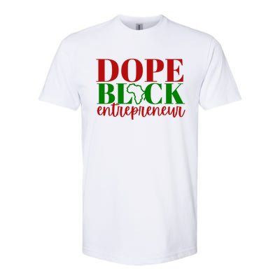 Dope Black Entrepreneur Gift Idea For Black Business Owners Gift Softstyle® CVC T-Shirt