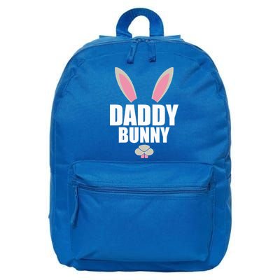 Daddy Bunny Easter Husband Easter Father Easter Dad Bunny Gift 16 in Basic Backpack