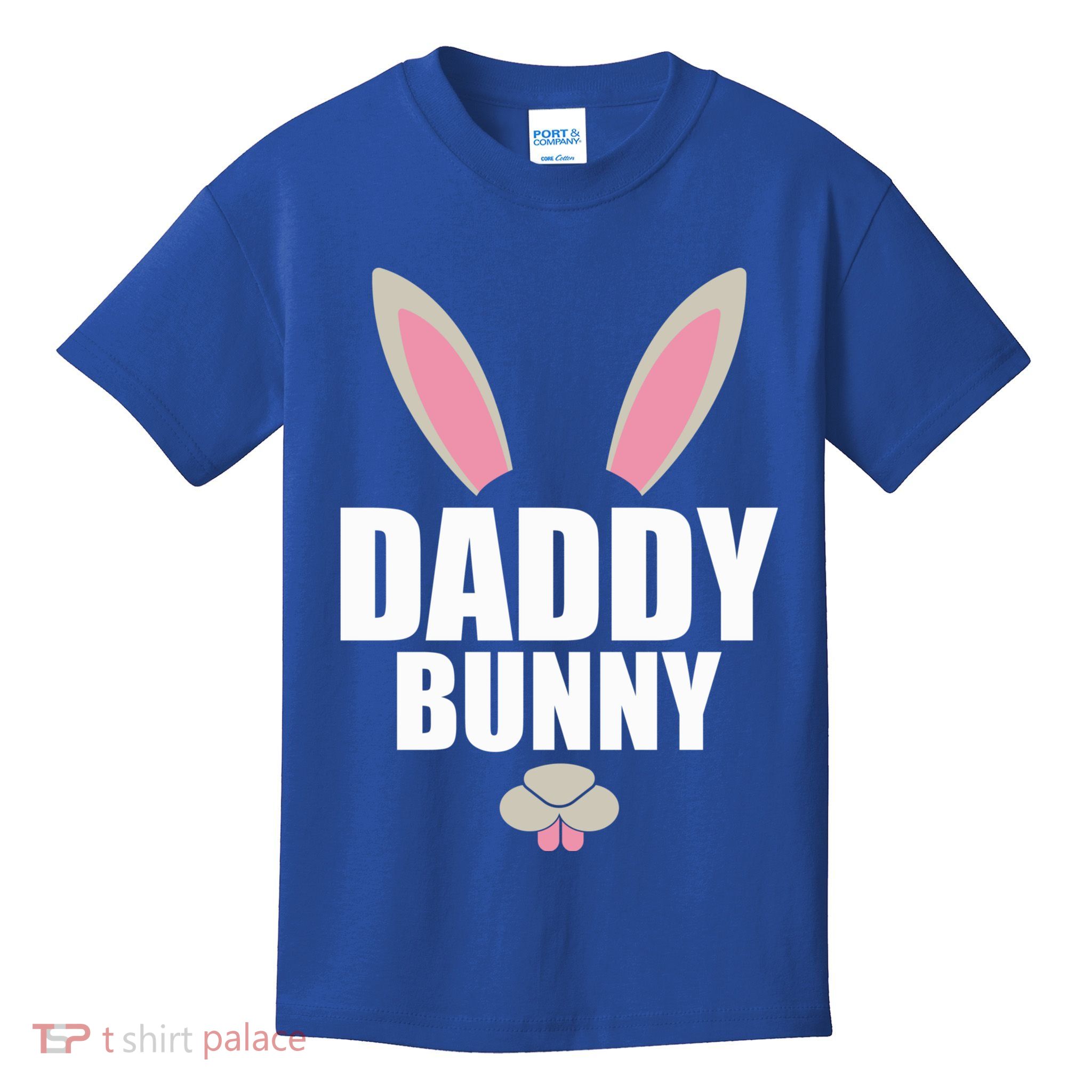 Daddy Bunny Easter Husband Easter Father Easter Dad Bunny Gift Kids T-Shirt