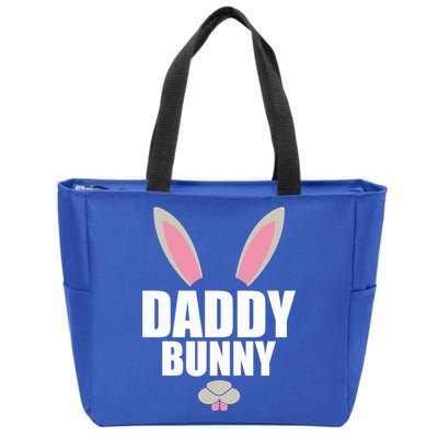 Daddy Bunny Easter Husband Easter Father Easter Dad Bunny Gift Zip Tote Bag