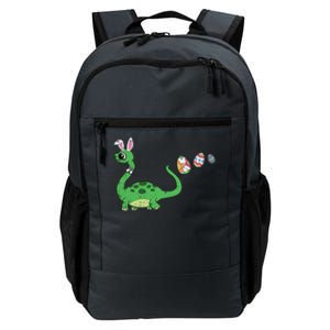 Dinosaur Bunny Ears Easter Egg Hunting Brontosaurus Spring Gift Daily Commute Backpack