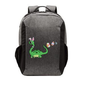 Dinosaur Bunny Ears Easter Egg Hunting Brontosaurus Spring Gift Vector Backpack