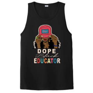 Dope Black Educator Black Girl Women Black History Month PosiCharge Competitor Tank