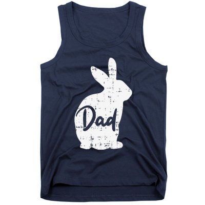 Dad Bunny Easter Day Cute Rabbit Daddy Papa Father Tank Top