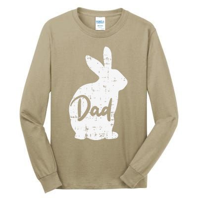 Dad Bunny Easter Day Cute Rabbit Daddy Papa Father Tall Long Sleeve T-Shirt