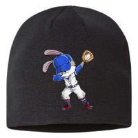 Dabbing Bunny Easter Day Baseball Catcher Happy Easter Sustainable Beanie