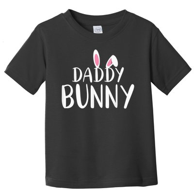 Daddy Bunny Easter Pregnant Mom Matching Couples Toddler T-Shirt
