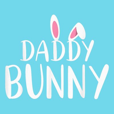 Daddy Bunny Easter Pregnant Mom Matching Couples T-Shirt