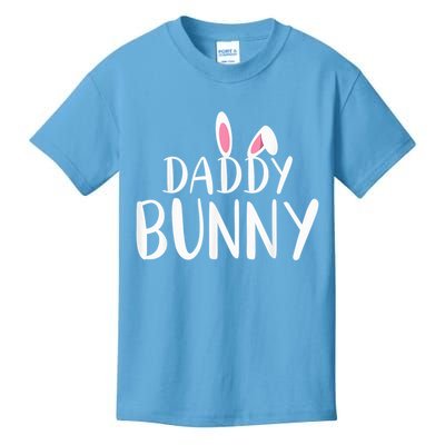 Daddy Bunny Easter Pregnant Mom Matching Couples Kids T-Shirt