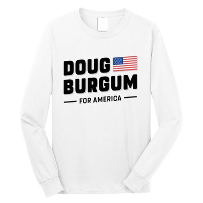 Doug Burgum For America 2024 Long Sleeve Shirt