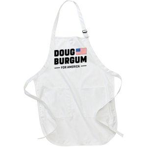 Doug Burgum For America 2024 Full-Length Apron With Pockets