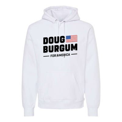 Doug Burgum For America 2024 Premium Hoodie