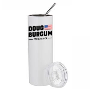 Doug Burgum For America 2024 Stainless Steel Tumbler