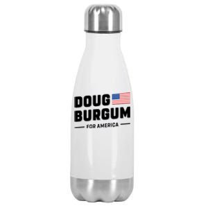 Doug Burgum For America 2024 Stainless Steel Insulated Water Bottle