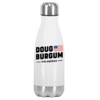 Doug Burgum For America 2024 Stainless Steel Insulated Water Bottle