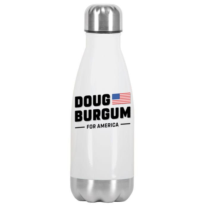 Doug Burgum For America 2024 Stainless Steel Insulated Water Bottle