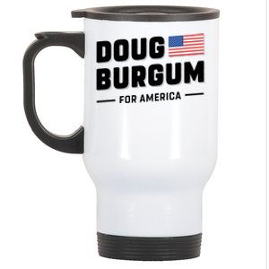 Doug Burgum For America 2024 Stainless Steel Travel Mug