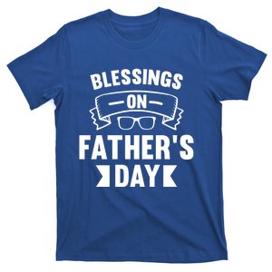 Dad Birthday Family Christian Blessing On Fathers Day Gift T-Shirt