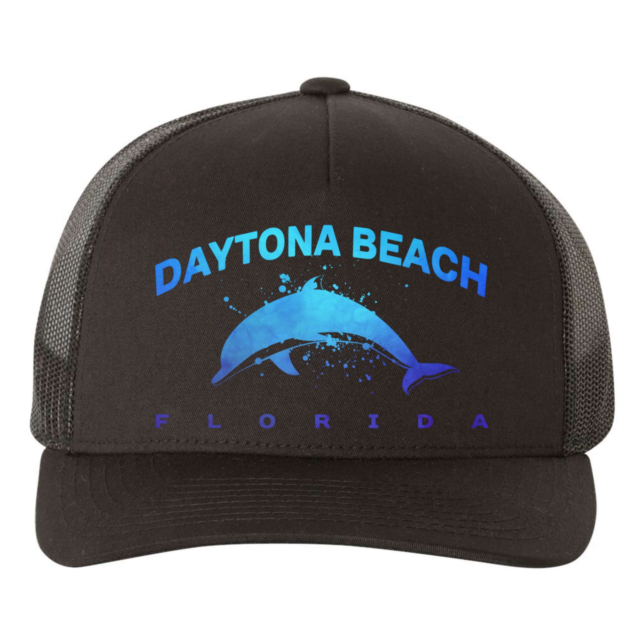 Daytona Beach Florida Dolphin Lover Spring Break Vacation Meaningful Gift Yupoong Adult 5-Panel Trucker Hat