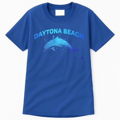 Daytona Beach Florida Dolphin Lover Spring Break Vacation Meaningful Gift Tall T-Shirt