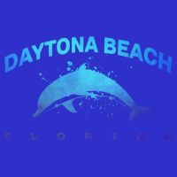 Daytona Beach Florida Dolphin Lover Spring Break Vacation Meaningful Gift 16 in Basic Backpack