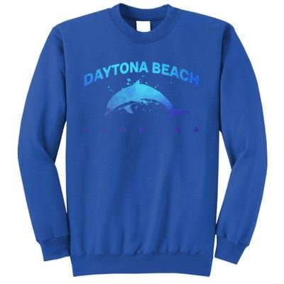 Daytona Beach Florida Dolphin Lover Spring Break Vacation Meaningful Gift Tall Sweatshirt