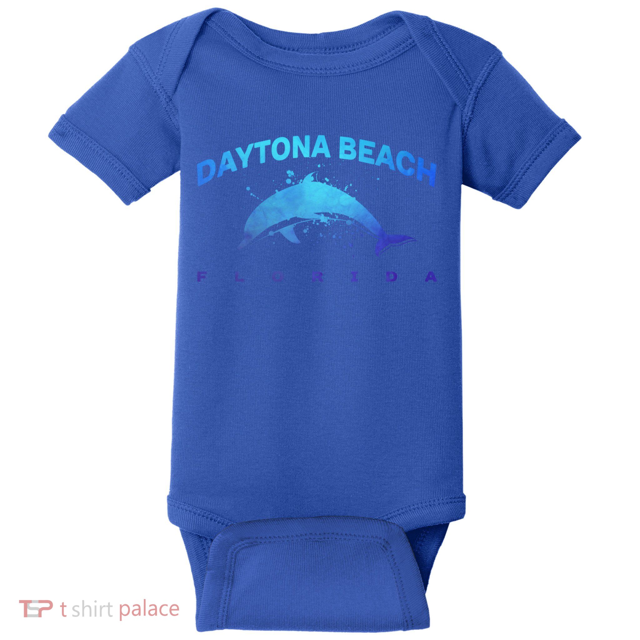 Daytona Beach Florida Dolphin Lover Spring Break Vacation Meaningful Gift Baby Bodysuit