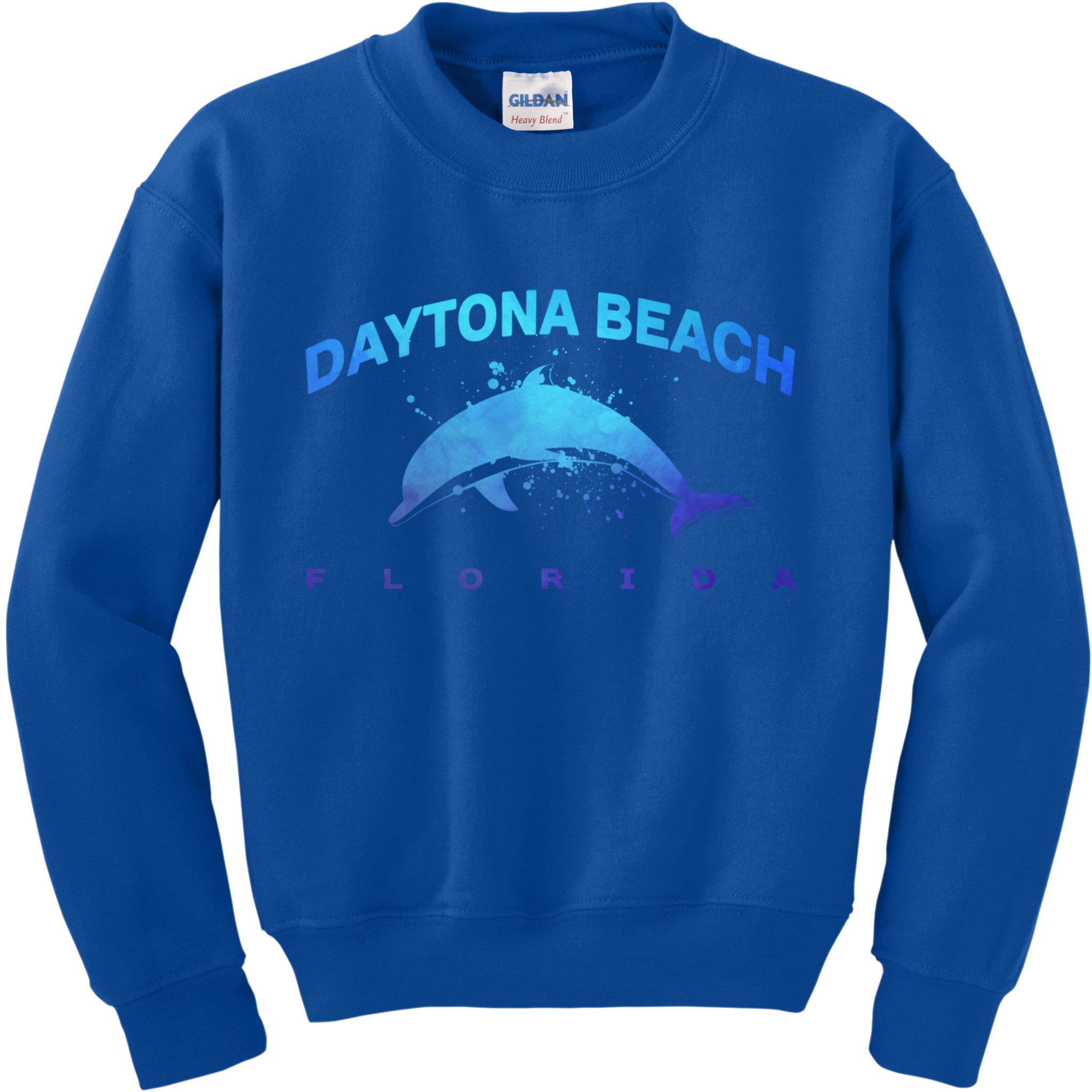 Daytona Beach Florida Dolphin Lover Spring Break Vacation Meaningful Gift Kids Sweatshirt