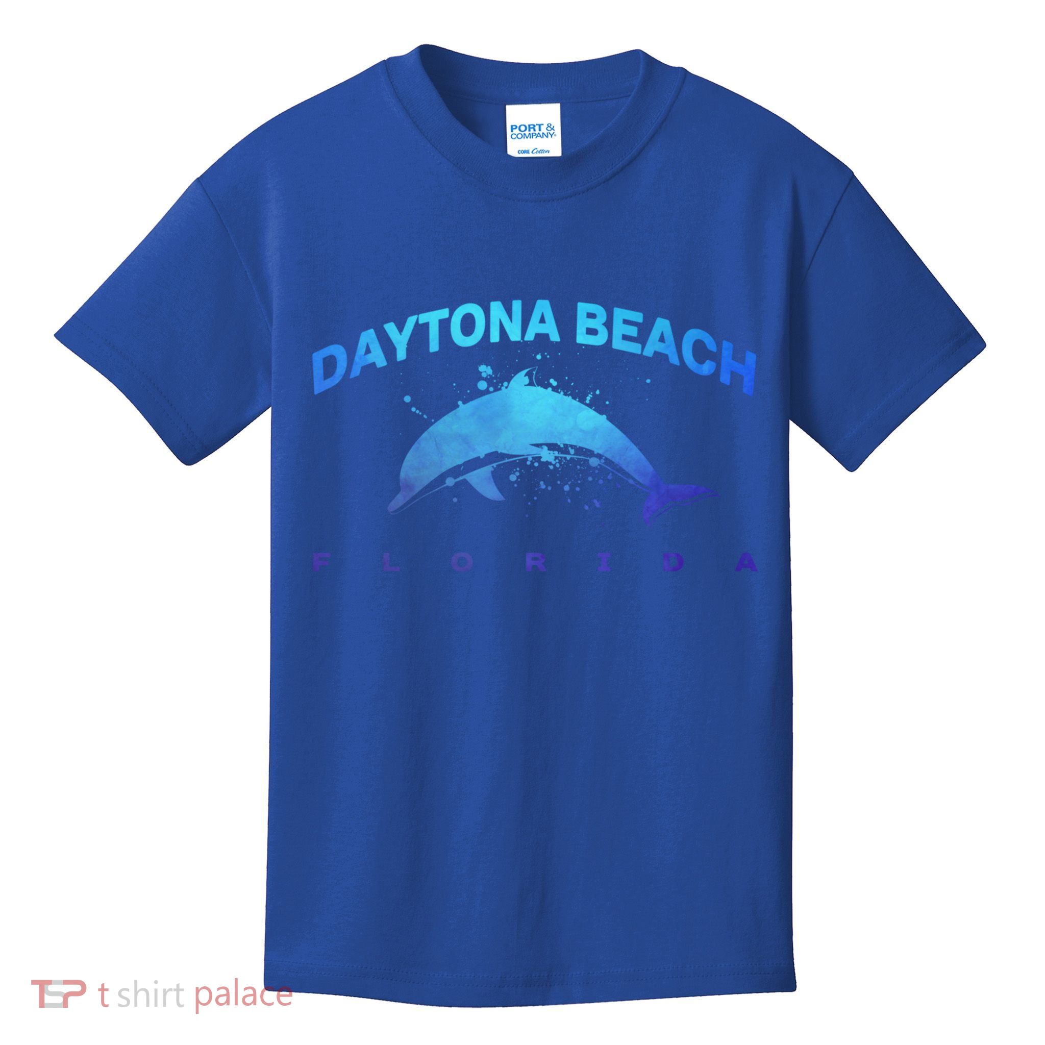 Daytona Beach Florida Dolphin Lover Spring Break Vacation Meaningful Gift Kids T-Shirt