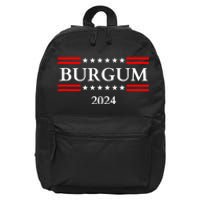 Doug Burgum For President 2024 Election 16 in Basic Backpack