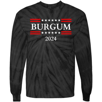 Doug Burgum For President 2024 Election Tie-Dye Long Sleeve Shirt