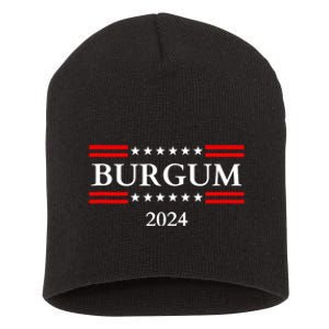 Doug Burgum For President 2024 Election Short Acrylic Beanie