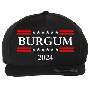 Doug Burgum For President 2024 Election Wool Snapback Cap