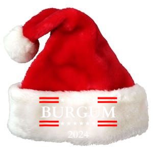 Doug Burgum For President 2024 Election Premium Christmas Santa Hat