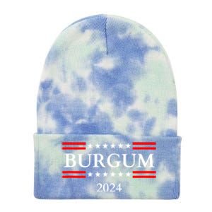 Doug Burgum For President 2024 Election Tie Dye 12in Knit Beanie