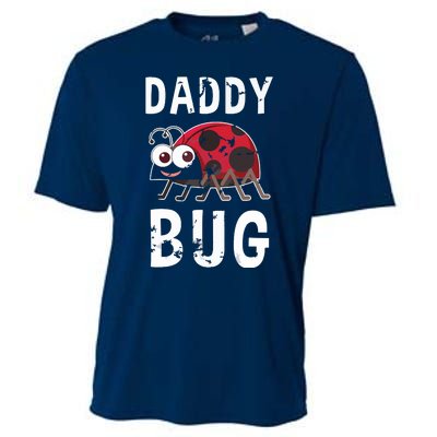 Daddy Bug Funny Ladybug Lover Cute Dad Fathers Day Gift Cooling Performance Crew T-Shirt