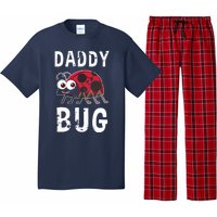 Daddy Bug Funny Ladybug Lover Cute Dad Fathers Day Gift Pajama Set