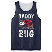 Daddy Bug Funny Ladybug Lover Cute Dad Fathers Day Gift Mesh Reversible Basketball Jersey Tank