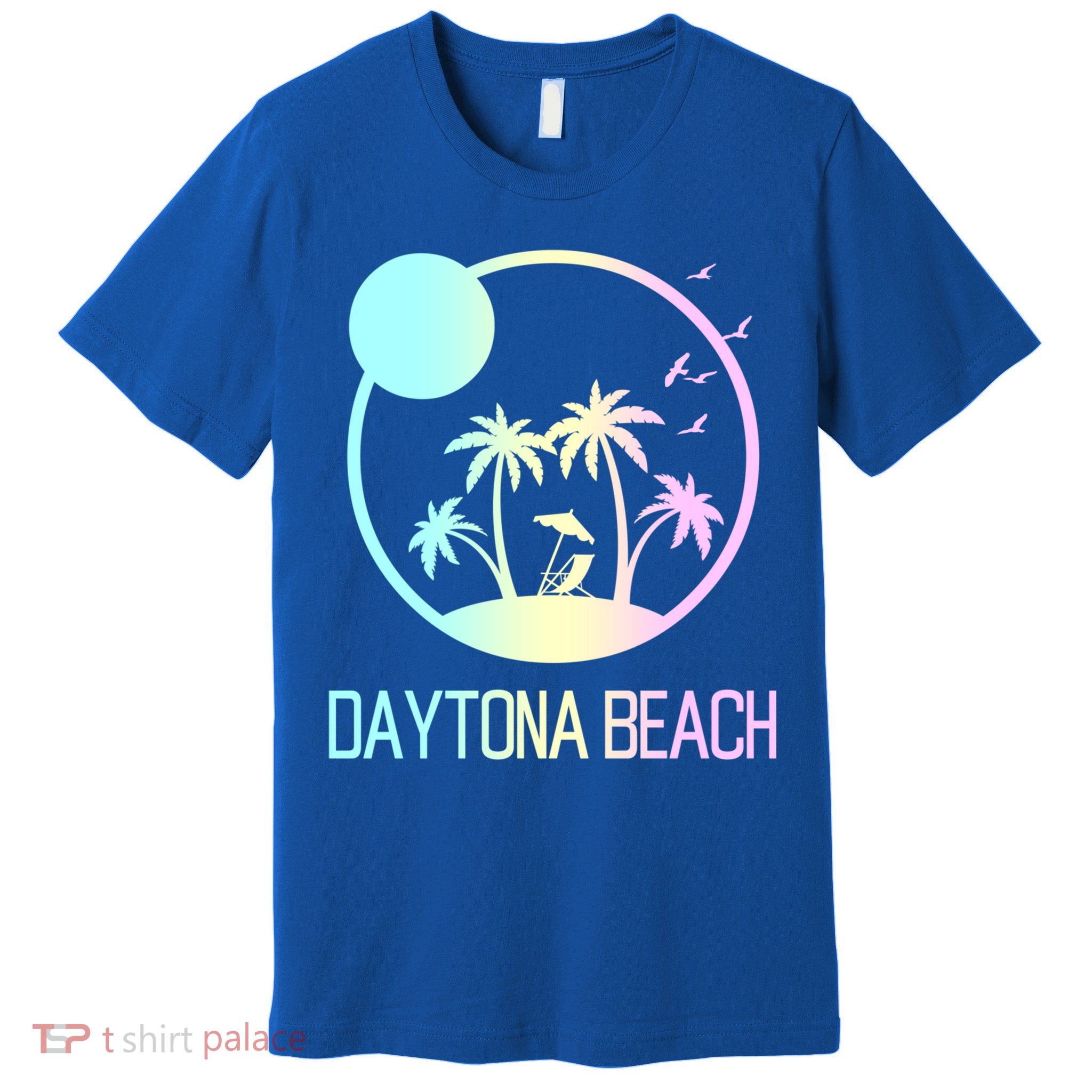 Daytona Beach Florida Travel Vacation Souvenir Funny Gift Premium T-Shirt