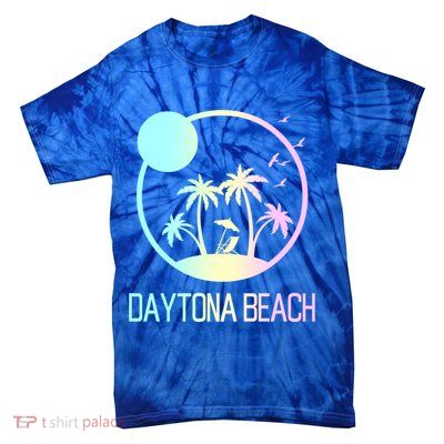 Daytona Beach Florida Travel Vacation Souvenir Funny Gift Tie-Dye T-Shirt