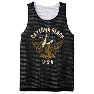 Daytona Beach Fl Legs In Heels Hotrod Biker Wings Mesh Reversible Basketball Jersey Tank