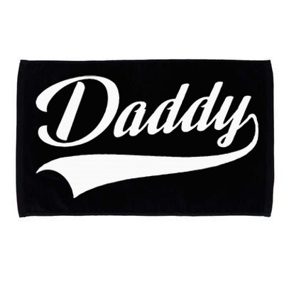 Daddy Best Father Throwback Sporty Design Classic Microfiber Hand Towel