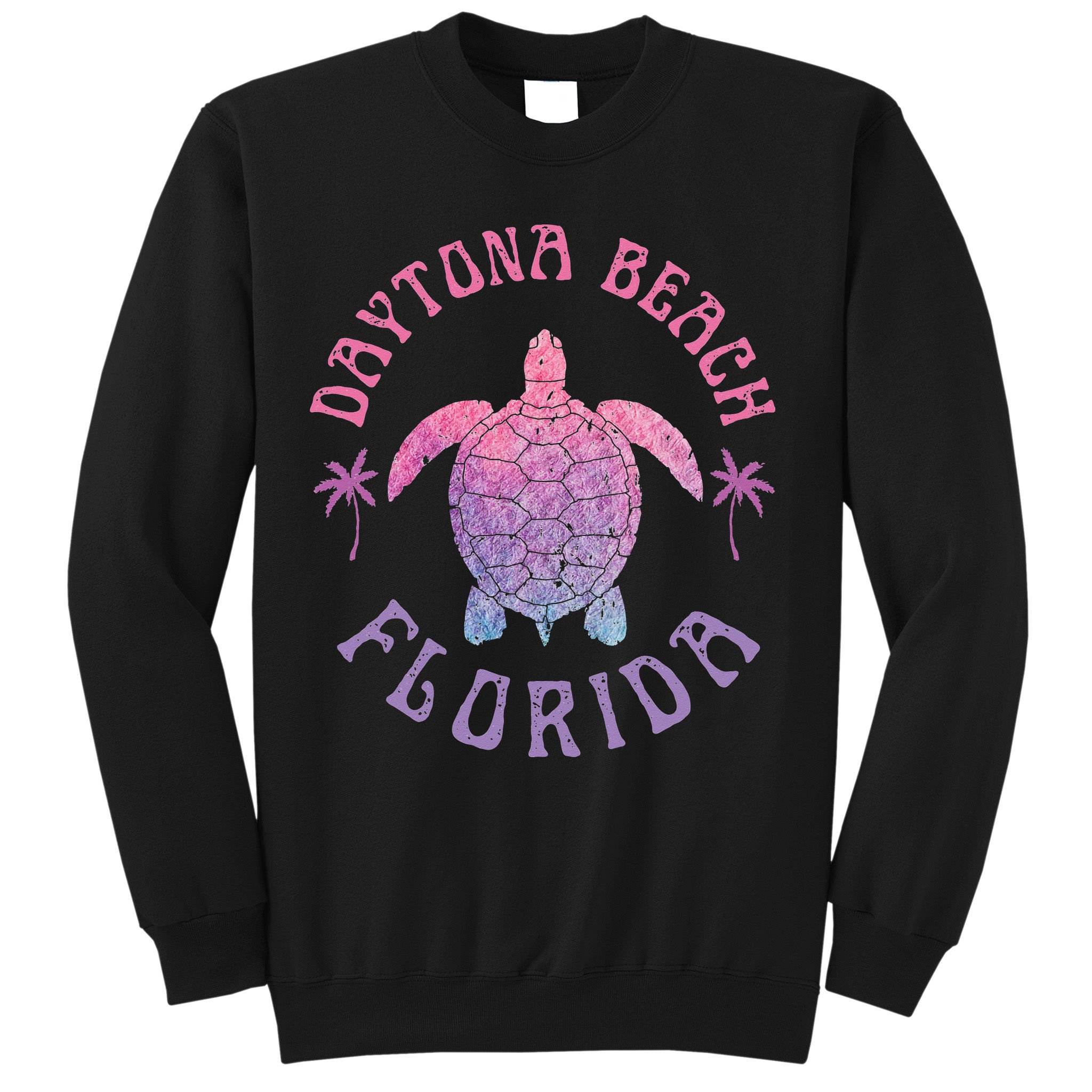 Daytona Beach Florida Sea Turtle Summer Vacation Sweatshirt