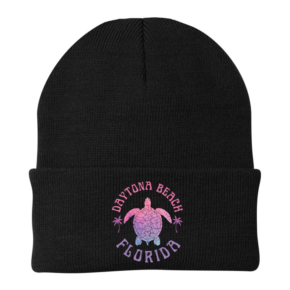 Daytona Beach Florida Sea Turtle Summer Vacation Beanie