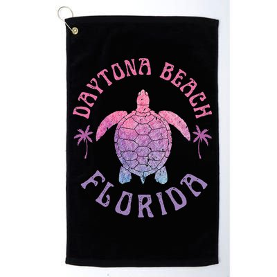 Daytona Beach Florida Sea Turtle Summer Vacation Golf Towel