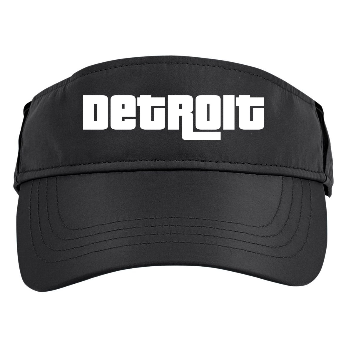 Detroit Bold Future Style Logo Adult Drive Performance Visor